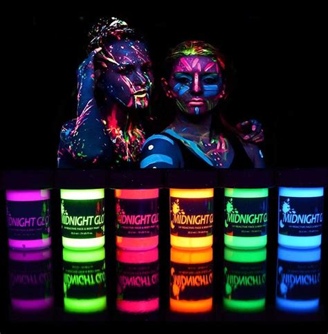 blacklight reactive paint